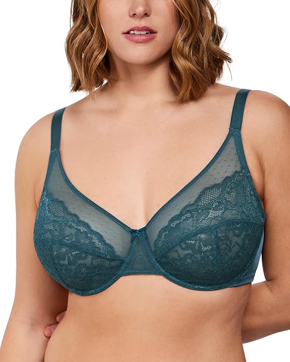 HSIA Enchante Minimizer Bra Review – Full Coverage Lace Support for Heavy Busts