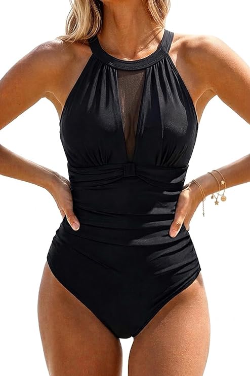 The High Neck Swimsuit Women Love For Elegant Coverage